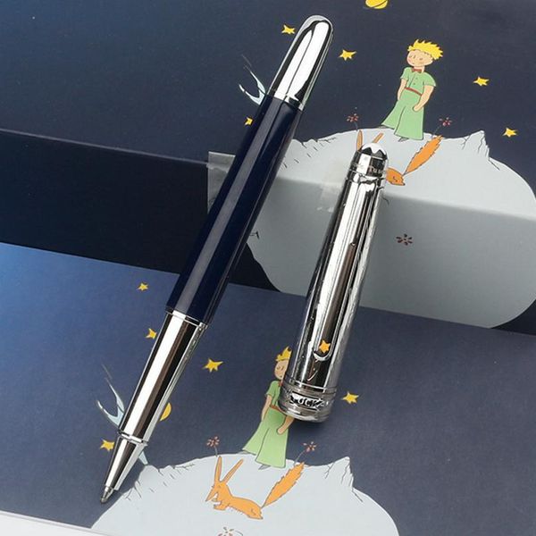 

лучшее качество pen дуэ маленький принц pilot mb ручки с тонкой резьбой cap роскошный дар канцелярские бизнес-офис написание шариковая ручка, Blue;orange