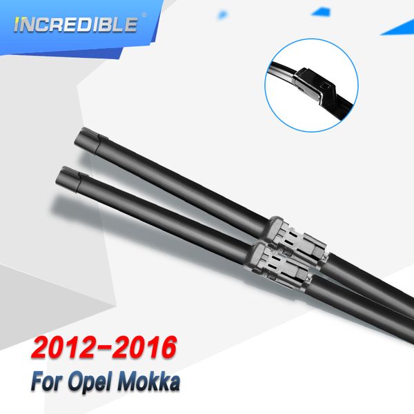 

incredible windscreen wiper blades for / vauxhall mokka 26"&14" fit push button arms 2012 2013 2014 2015 2016