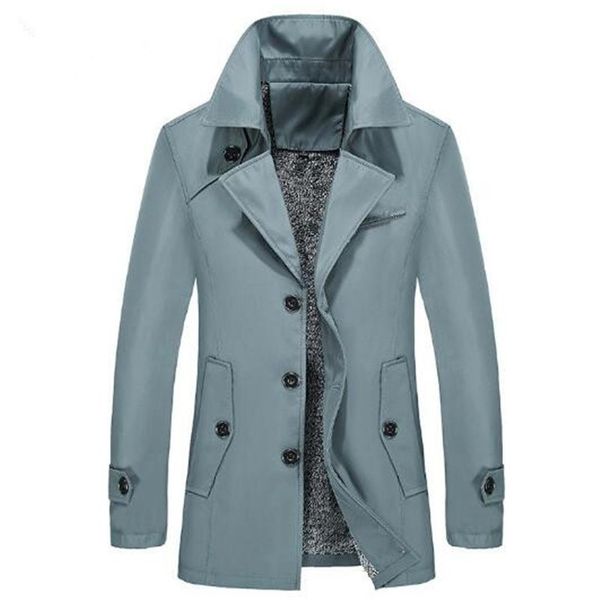 

new mens trench coat fashion designer men long coat autumn slim brand mens jacket windbreaker men trench plus uomo, Tan;black