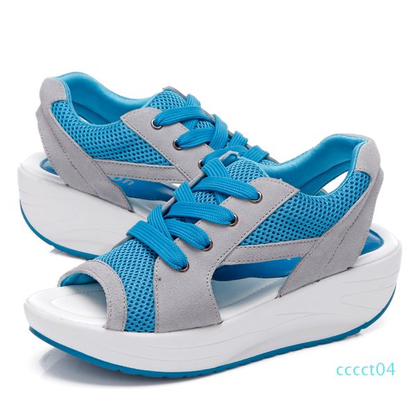 

new superior quality summer style comfortable bohemian wedges women sandals for lady shoes high platform open toe flip flops ct04, Black