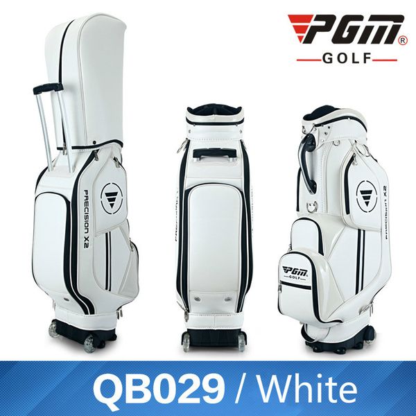 

pgm retractable golf aviation bags with wheel portable lightweight golf standard bag travelling package d0085