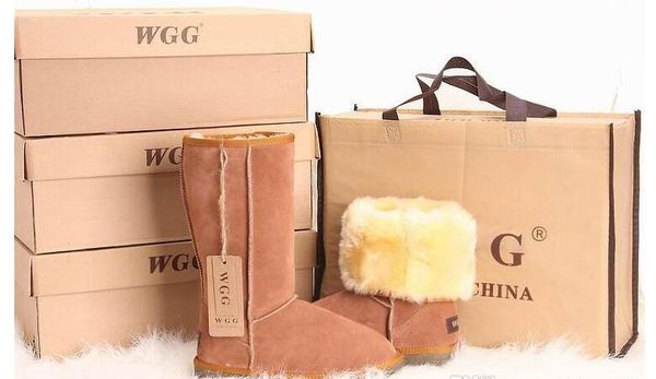 

wgg women's classic tall boots womens boots boot snow boot winter boot leather boots drop shipping, Black