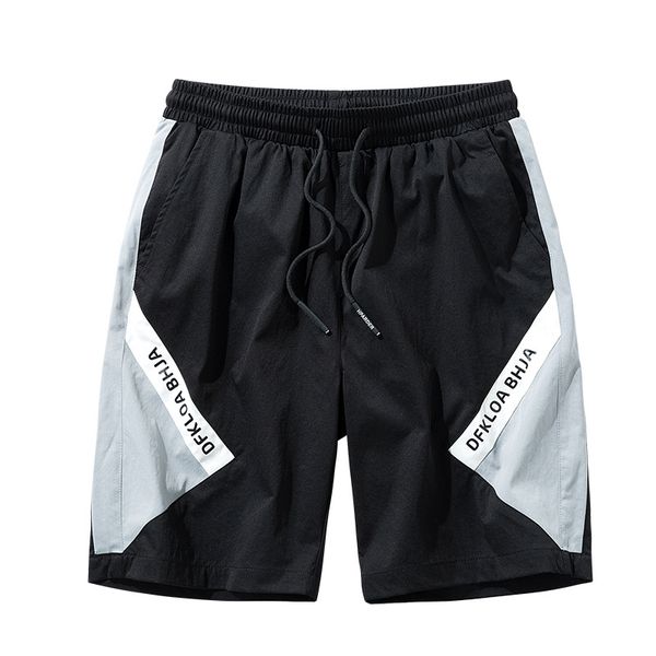 

2020 summer new style boy's shorts handsome cool teenager-style fashion men's casual loose-fit korean-style joint fashion shorts, White;black