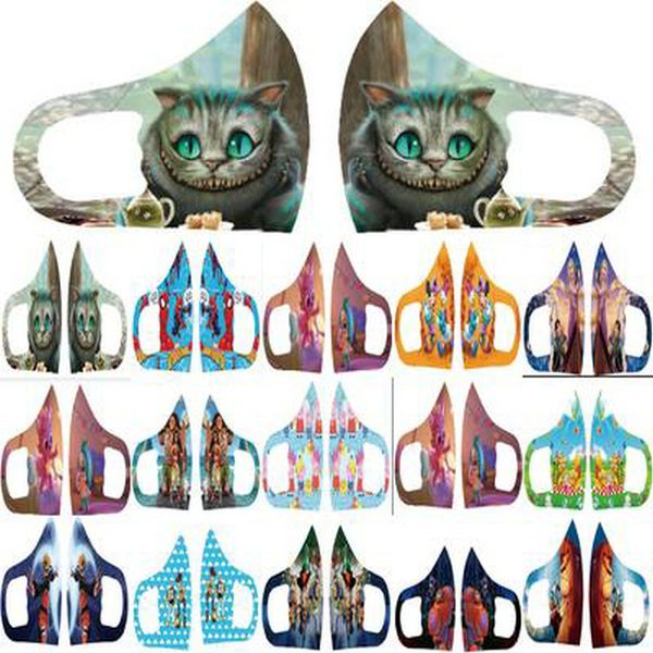 

facemasks 10years good quality mascarillas sales reusable peter pan cartoon stretch masks mask washable hugie, Blue
