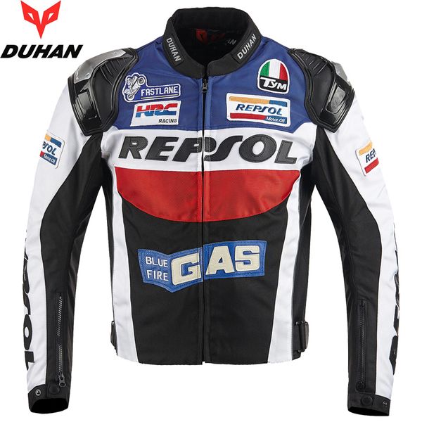 

brand duhan motorcycle jackets moto gp repsol motorbike racing jacket oxford riding jersey