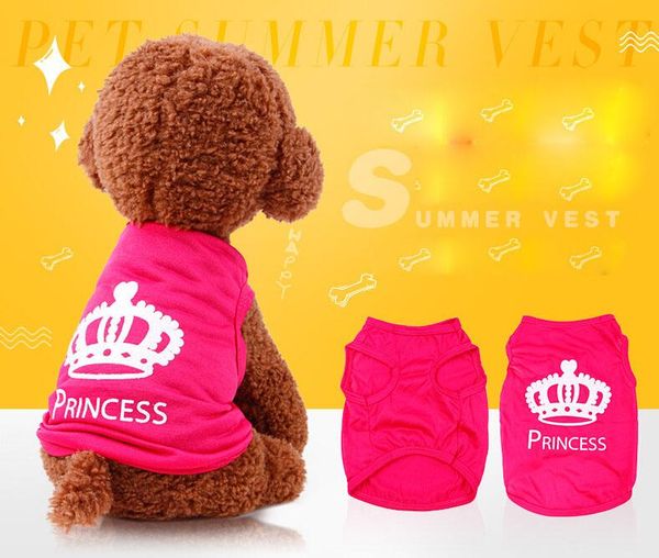

pet t shirts 2017 summer solid dog clothes fashion classic t shirts cotton clothes dog puppy small dog clothes pet apparel xs-xl