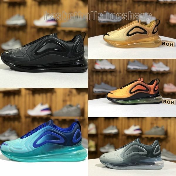 

kpu 2019 running causal shoes men women sea forest sunset triple black white sunrise mens air cushion tpu sports sneakers