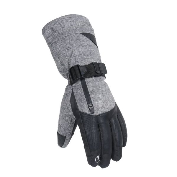 

men women skiing gloves winter waterproof warm wear-resistant thickening cycling non-slip sports thinsulate ski gloves
