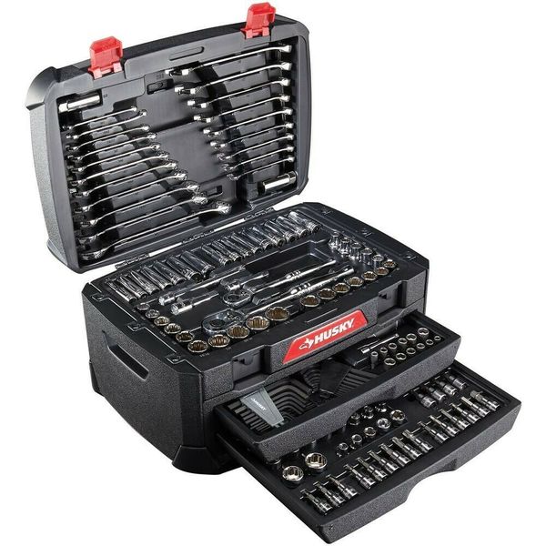

268 piece hu ky mechanic tool et w ca e ae metric ocket wrenche repair kit