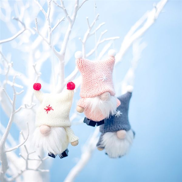

christmas wool cute gnome doll pendant creative xmas tree decoration dÃ©coration de noÃ«l