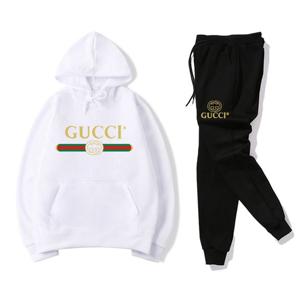 

fashion designer men's clothes and women's clothes sportswear letter print couple suit jacket casual sportswear s--3xl no.2s, White
