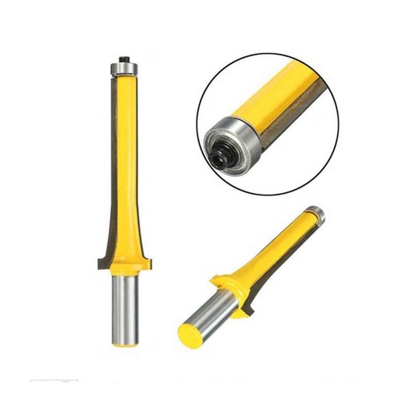 

louver slat woodworking cutter milling router bit - medium - 1/2 inch shank