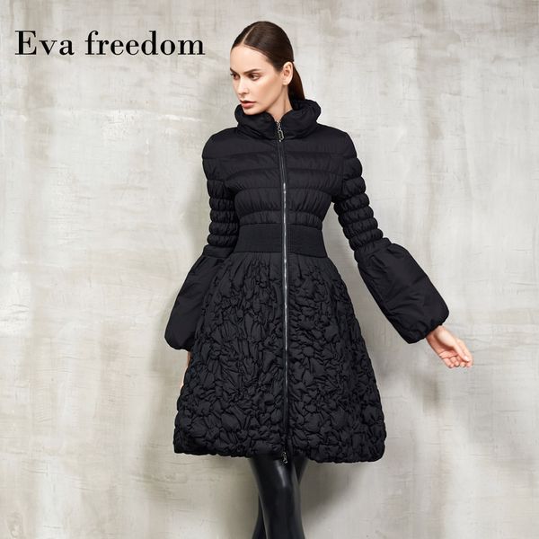 

2019-2020 new down jacket female issue women's fashion down coat winter ef1908, Black