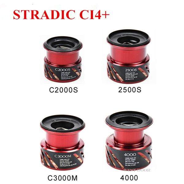 

2016 new shimano stradic ci4 ci4+ spool 2000s 2500s shallow spool 3000m medium 4000 deep