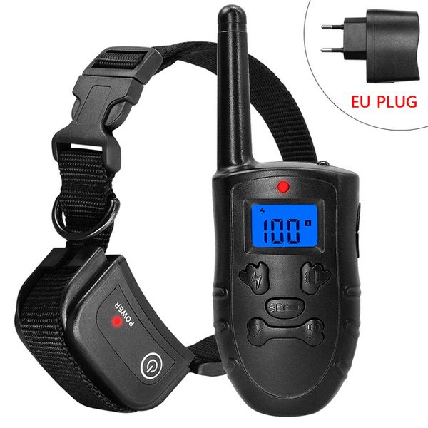 

дистанционное обучение электрический ошейник собака ударная вибрация кинологический воротник аккумуляторная водонепроницаемый анти-лай устро