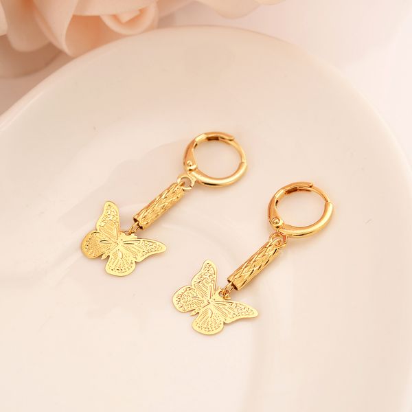 

bangrui gold color butterfly earrings women/girl,love trendy jewelry for african/arab/middle eastern wedding bridal party gift, Silver