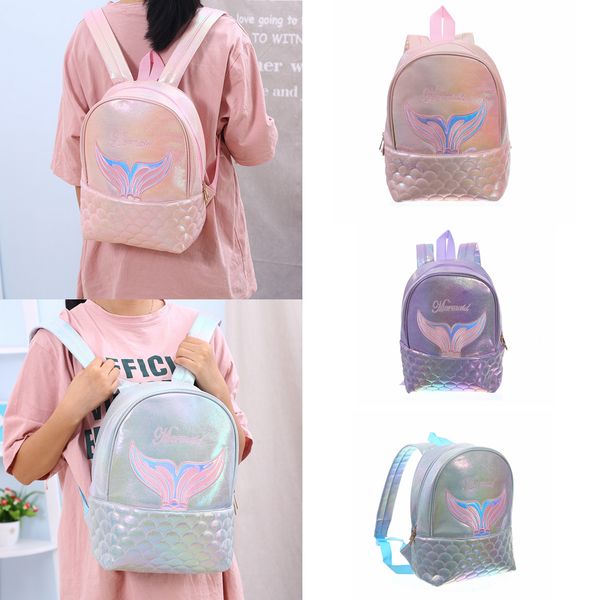 

3 стилей русалка рюкзак рыбий хвост весы девушки женщины организатор путешествий