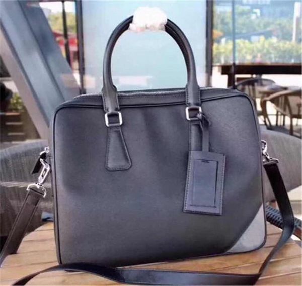 

designer handbag men's briefcase leather attache case good match tidal portable men's joker luxury briefcase newset style 3