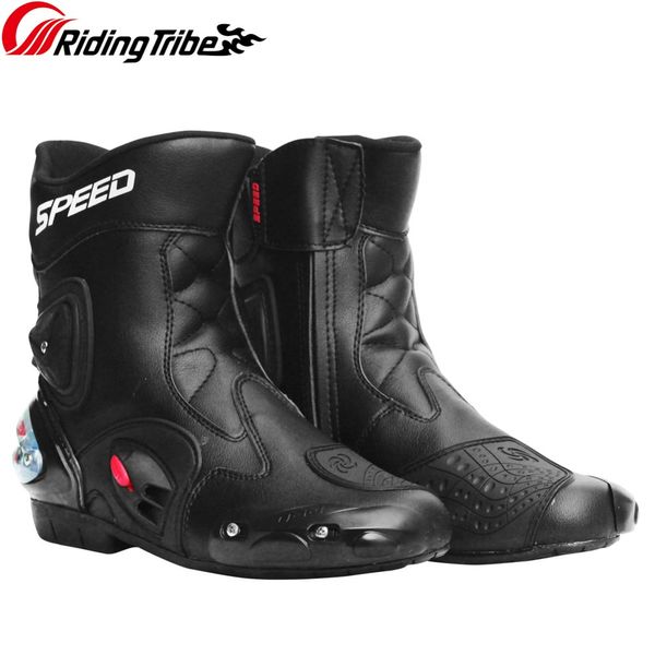 

riding tribe mens motorcycle racing boots protective gear anticollision anti-skid shifter shoes motorcycle accessories a004