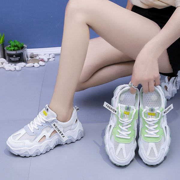 

shallow mouth small white shoes female footwear 2020 fashion women's all-match platform casual sneaker round toe dress, Black