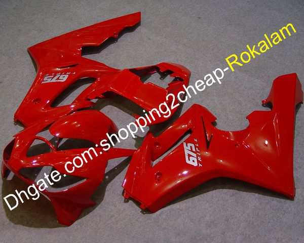 

for triumph fairing daytona 675 2006 2007 2008 daytona675 motorbike red bodywork part aftermarket kit (injection molding)