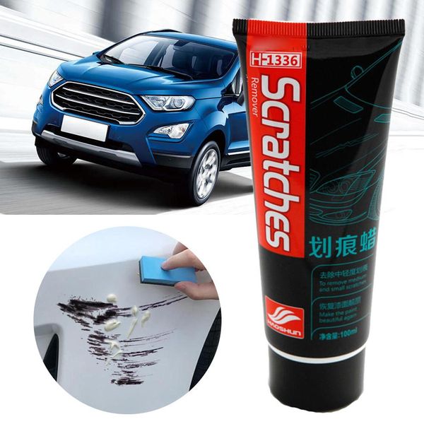 

car scratches repair polishing wax surfactant cream paint, metal, plastic, glass scratch remover automotive paint care 100ml wax
