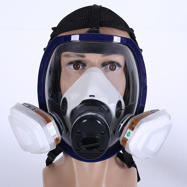 

facepiece respirator kits 6800 full face mask for painting spraying gas pesticide fire protection