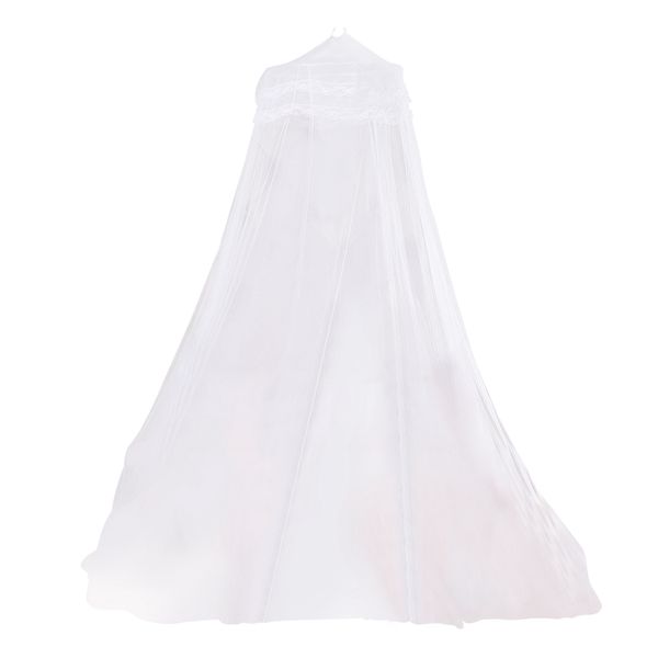 

round lace insect bed canopy netting curtain dome polyester bedding mosquito net home furniture
