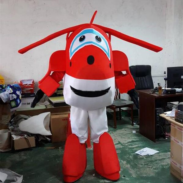 2019 завод горячего нового Роза робота талисман костюм Взрослого размер Красного робот мультфильм