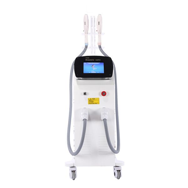 

factory price 360 magnetic ipl laser use 2 handles hair removal skin rejuvenation machine for home clinic salon ing