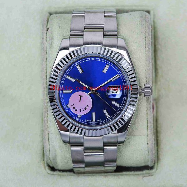 

12 tyle quality watch 41mm dateju t 126334 116234 115234 116334 ilver bezel tainle teel automatic men watch watche