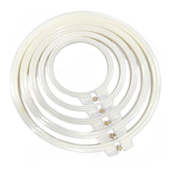 

7/9/12cm sewing tools plastic embroidery and cross stitch hoop embroidery hoop ring frame adjustable, Black