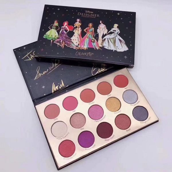 

2018 new makeup colourpop de igner collection 15 color eye hadow palette eye hadow palette dhl hipping