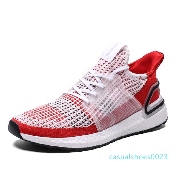 

2019 fashion kanye designer west casual sneakers men flying mesh breathable basket 39 s shoes tenis masculino chaussure homme, Black