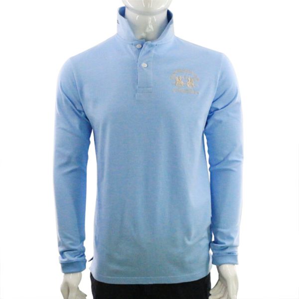 

2020 brand summer la martina embroidery polo shirt men long sleeve casual men shirts customs fit polo homme camisetas cotton polos mens, White;black