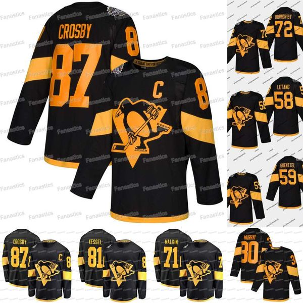 

2019 Stadium Series Penguins Sidney Crosby Evgeni Malkin Patric Hornqvist Phil Kessel Jake Guentzel Hockey Jerseys In Stock