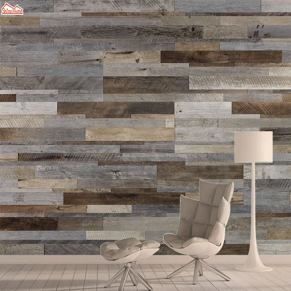 

3d p wallpaper mural wallpapers for living room wall paper papers home decor peel and stick wood pattern background murals