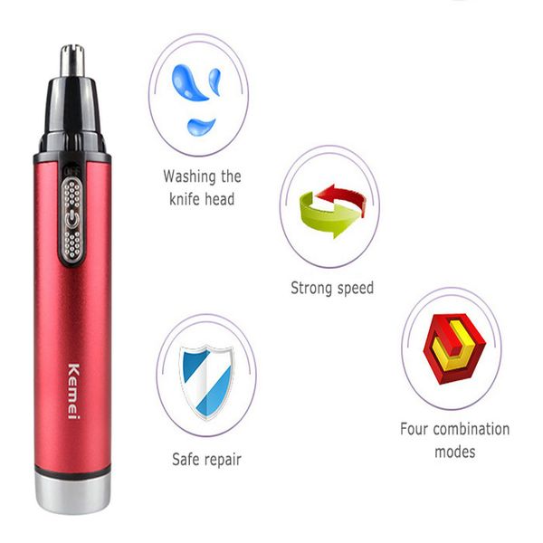 

kemei km-6620 hair clipper multifunctional four-in-one electric nose tondeuse a cheveux nez canada trimmer hairclippersshop wupsu