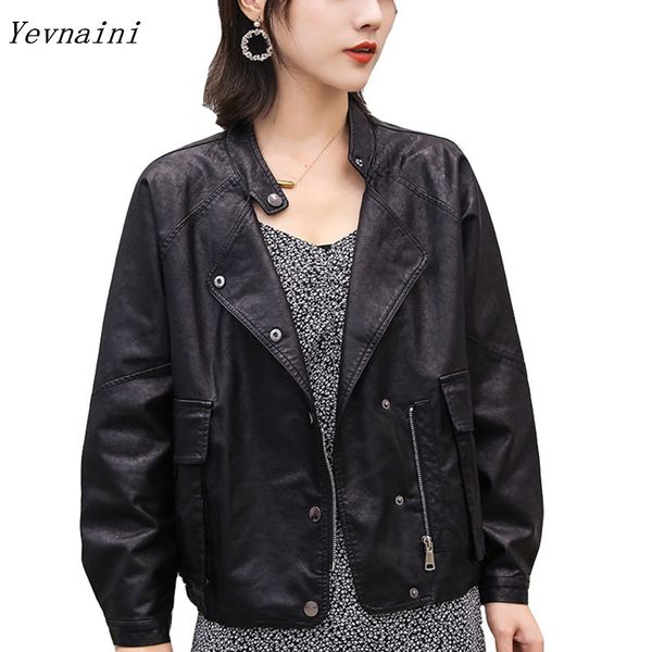 

skin black grain leather quality a grade genuine leather soft for cloth glove craft women's loose jacket, Black;red
