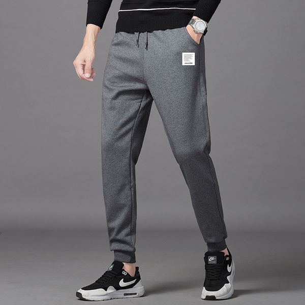 

running pants men's sports joggers loose straight cylinder active gym workout jogging trousers plus size 4xl, Black;blue