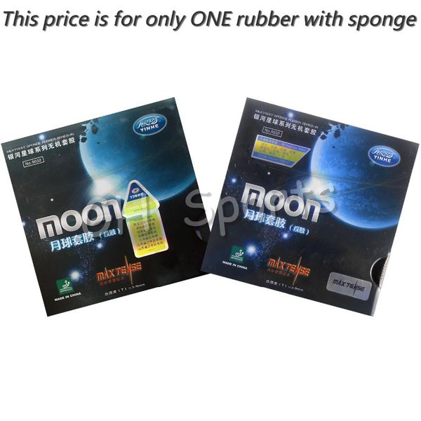 

galaxy milky way yinhe moon factory tuned pips-in table tennis pingpong rubber with sponge