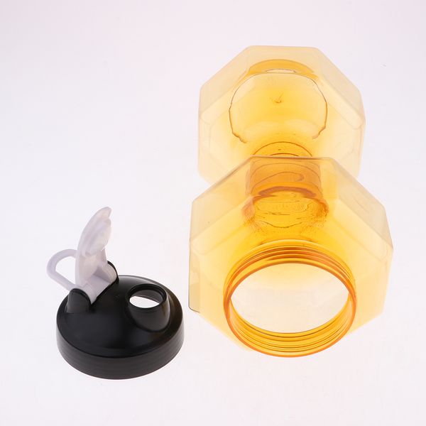 

2.5l dumbbell shaped water bottle | big capacity | bpa | flip lid