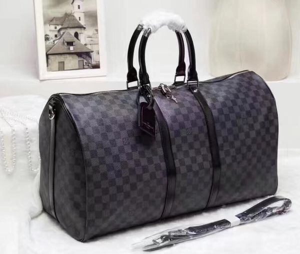 

New arrival famou de igner 50cm 55cm genuine leather michael 00 kor port gym duffle bag waterproof ca ual outdoor daypack travel bag
