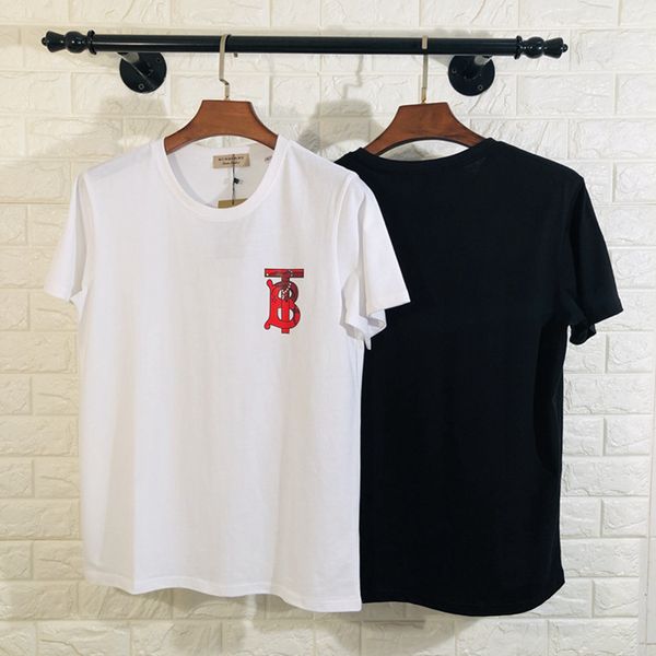 

20ss new fashion t-shirts brands t-shirt summer designer luxury men's casual 100%cotton printed women's t-shirt z464j69876, White;black