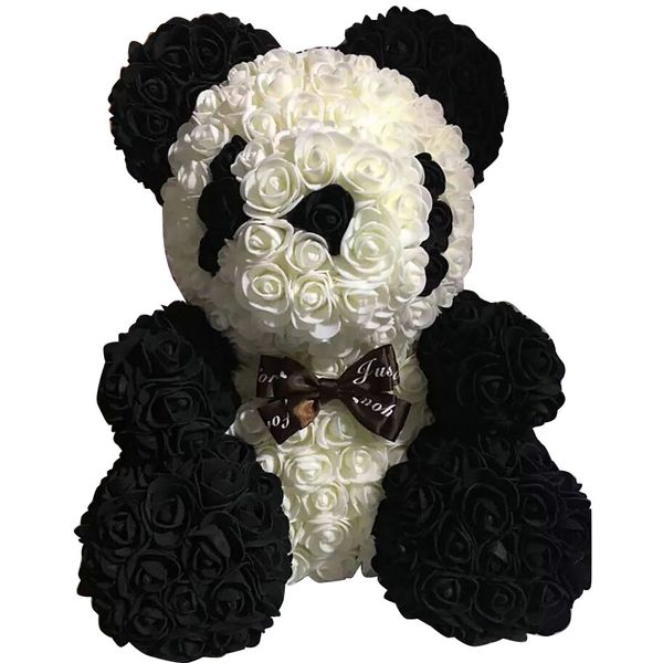 

girlfriend new year rose bear pe foam birthday gift doll anniversary romantic love valentines day wedding artificial flower