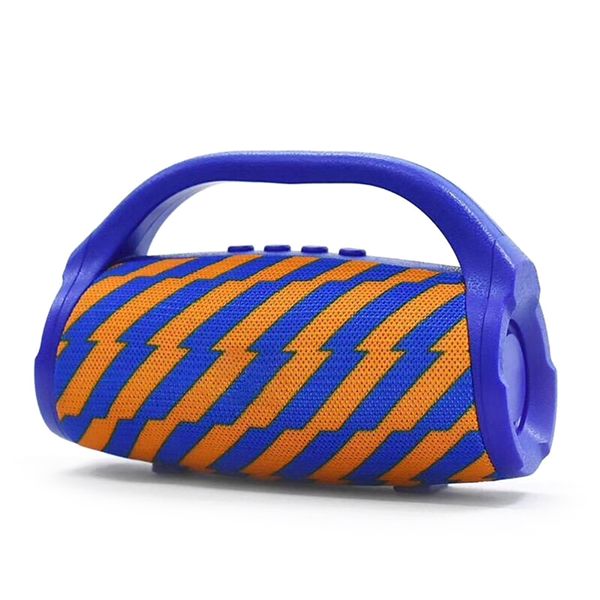 

handheld portable wireless outdoor sound box mini music speaker for bluetooth subwoofer with dual horns riding camping driving