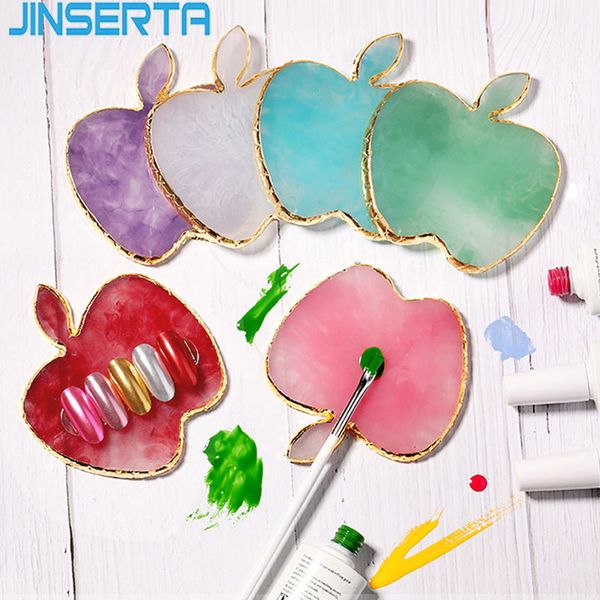 

jinserta resin storage tray jewelry display plate necklace ring earrings display tray cosmetic organizer home deskdecor