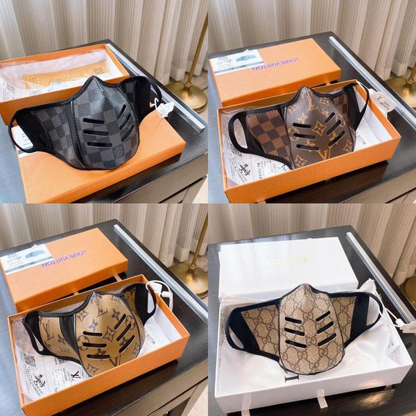 

S / M Популярные С Box Лучших качествами 2020 последним бренд маской кожи высокого качества, хлопок маской модой мужской и женским брендом маской окна