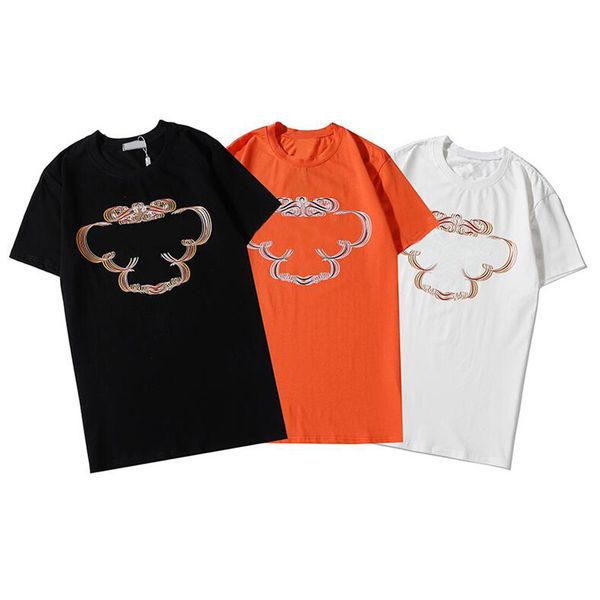 

brand mens clothing fashion summer designer short sleeve print men t-shirt hip hop men size s-2xl, White;black