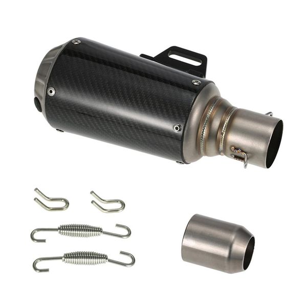 

sld150-chs02 adjustable motorcycle exhaust muffler carbon fiber noise killer